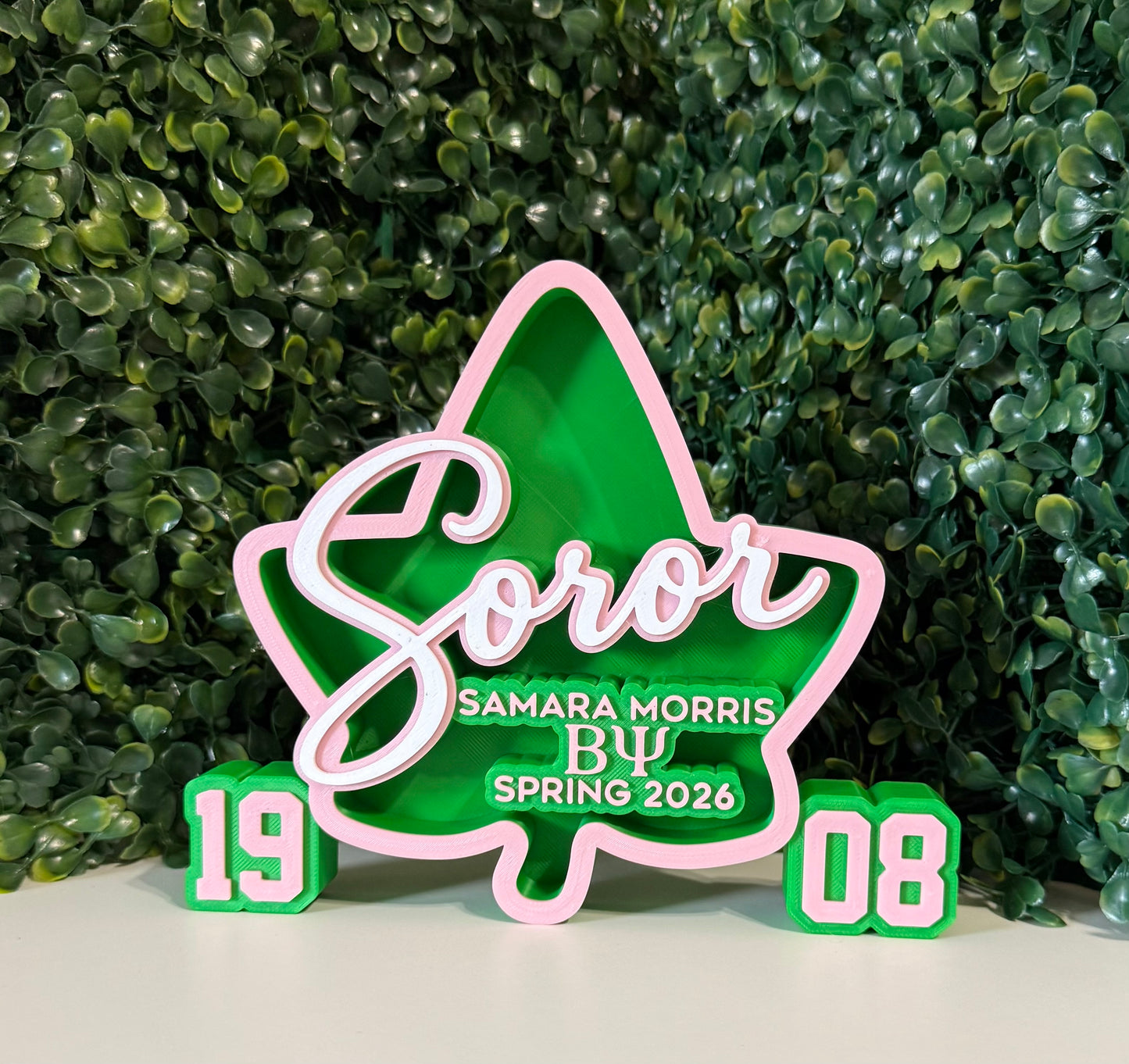 Soror Decor - Pretty Girl Edition | AKA Gift | AKAversary | Crossing Gift
