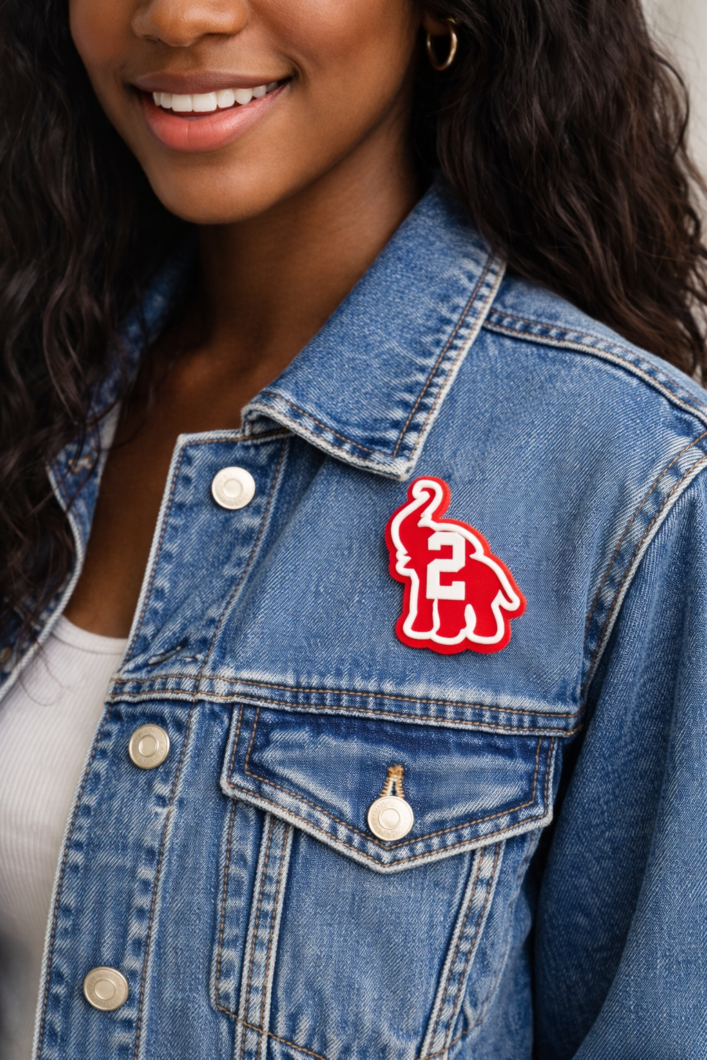 Elephant Number Pins