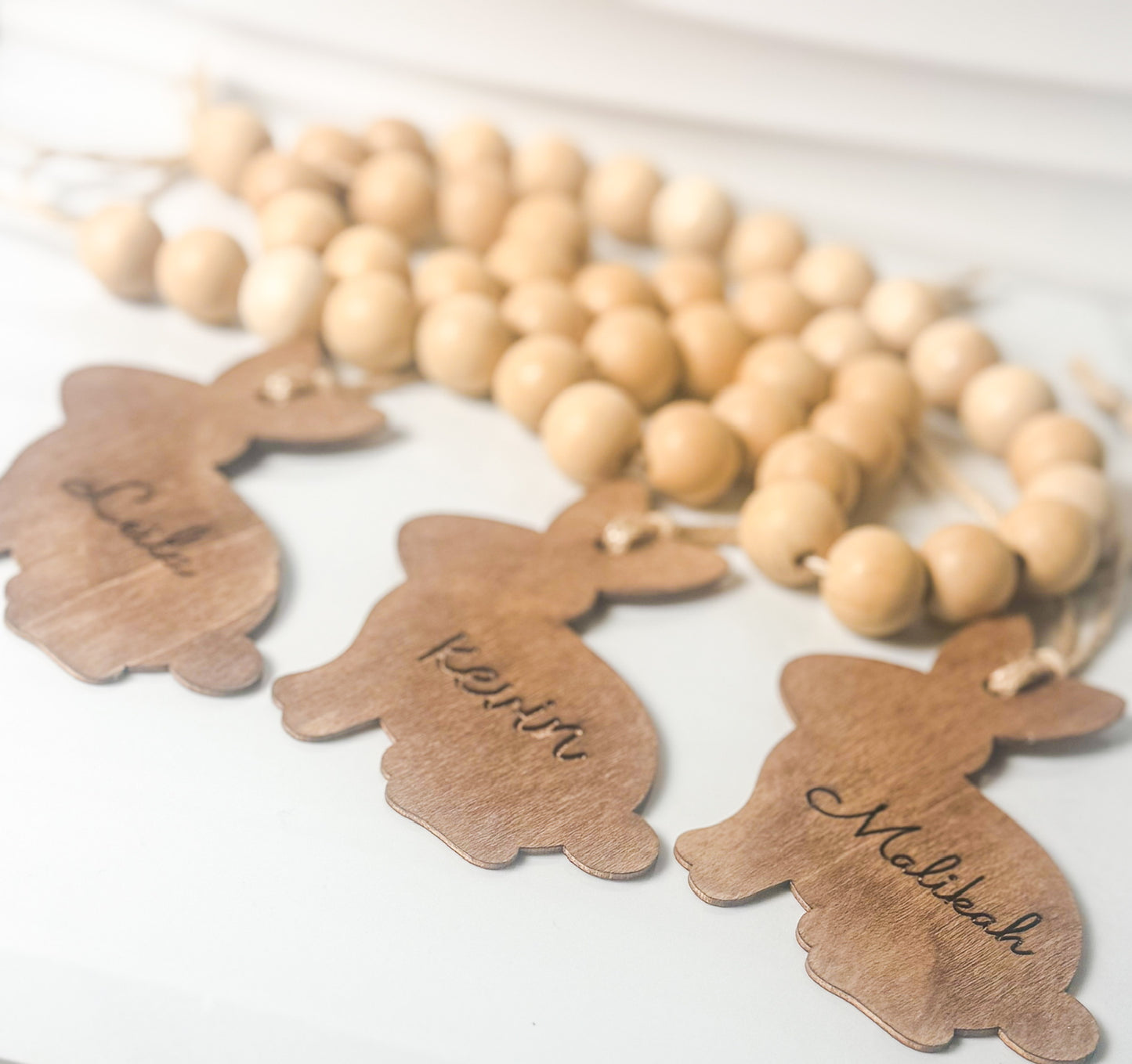 Bunny Easter Basket Tag