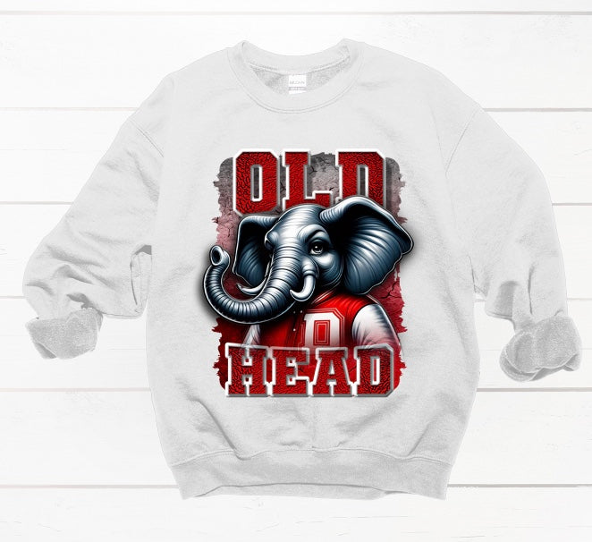 OLD HEAD Elephant Sweatshirt