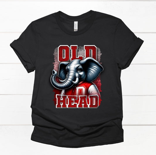 OLD HEAD Elephant Tee - Short Sleeve