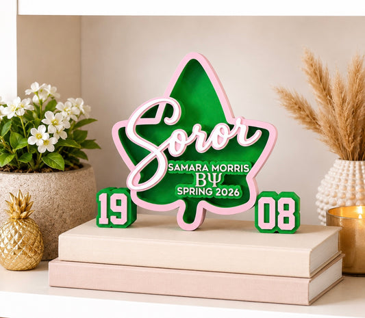 Soror Decor - Pretty Girl Edition | AKA Gift | AKAversary | Crossing Gift