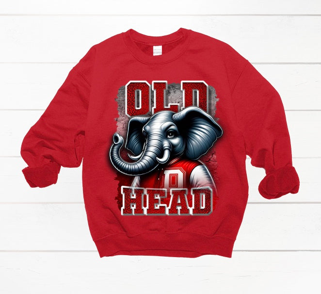 OLD HEAD Elephant Sweatshirt
