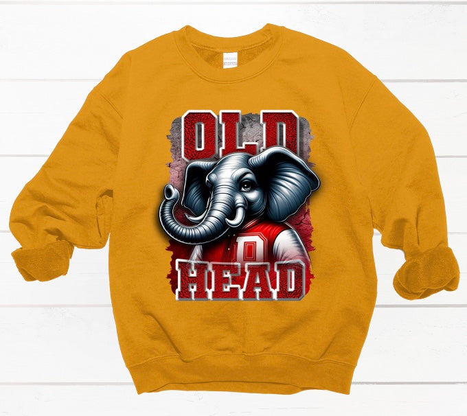OLD HEAD Elephant Sweatshirt