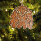 Wooden Dog Ornament