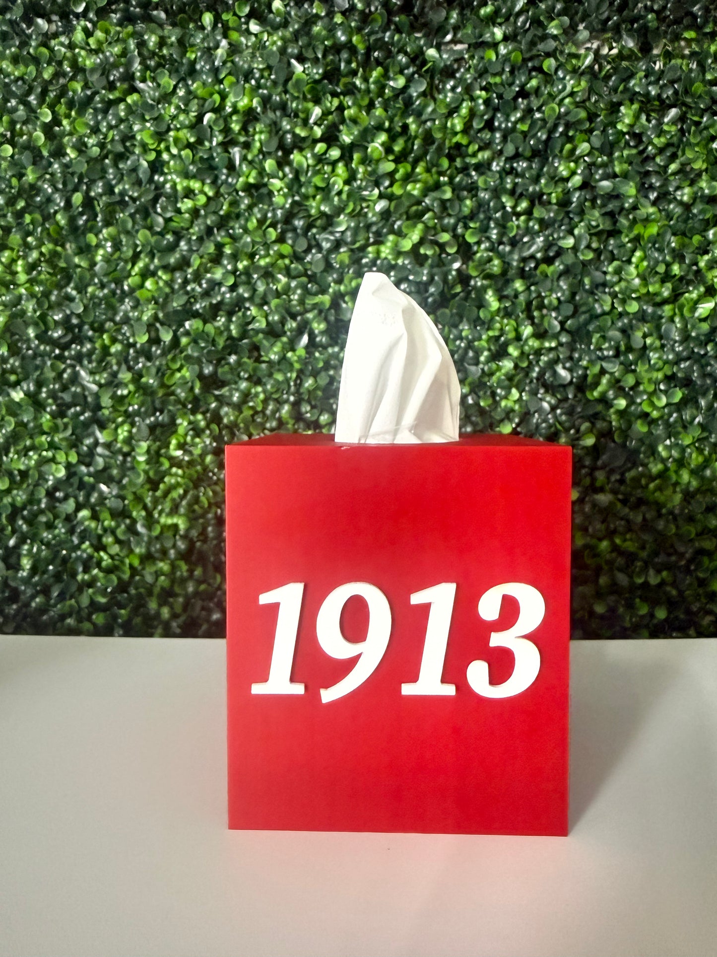 Delta Sigma Theta Tissue Box Cover