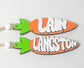 Easter Basket Tag - Personalized Carrot Name Tag - Custom Easter Name Tag - Laser Cut Easter Basket Charm - Kids Easter Gift