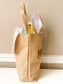 Personalized Burlap Easter Bag with Bunny Ears