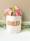 Personalized Easter Bag with Bunny Ears