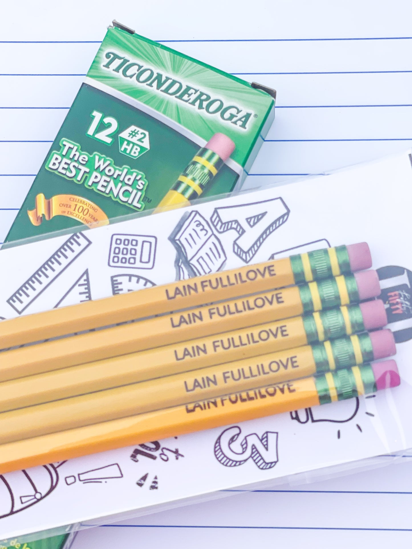 Personalized Pencils
