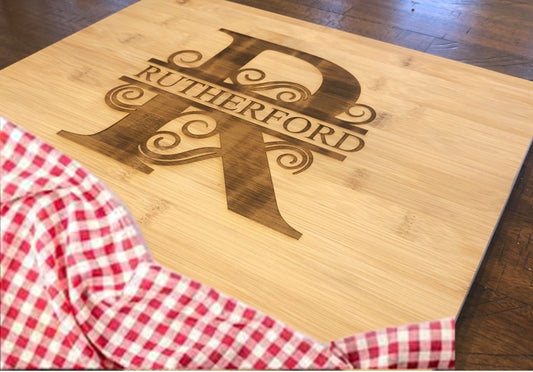 Monogram Cutting Board
