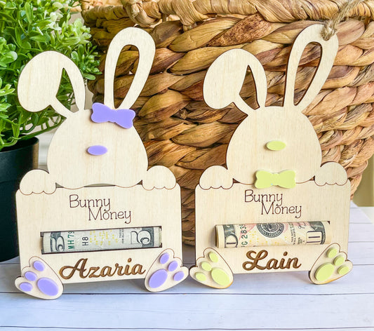 Easter Bunny Money Holder