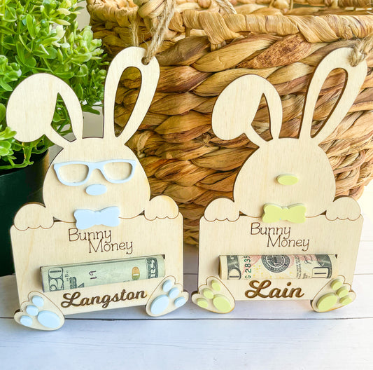 Easter Bunny Money Holder