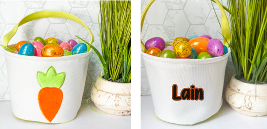 Carrot Easter Basket